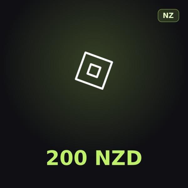 Подарочная карта Roblox 200 NZD (Новая Зеландия)