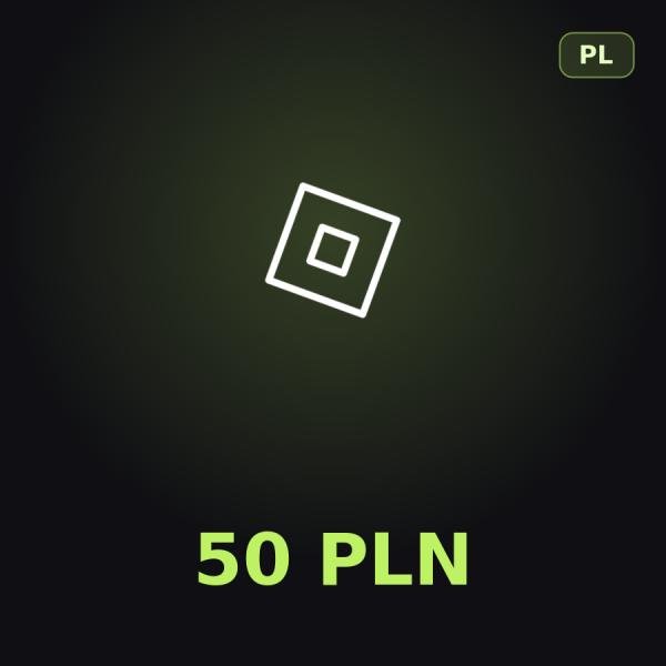 Подарочная карта Roblox 50 PLN (Польша)