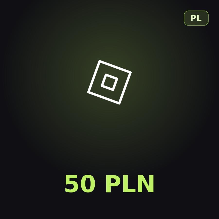 Подарочная карта Roblox 50 PLN (Польша)