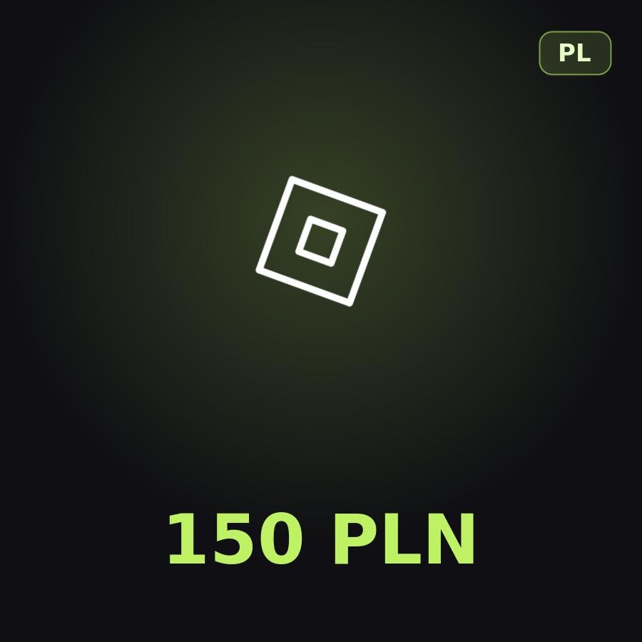 Подарочная карта Roblox 150 PLN (Польша)