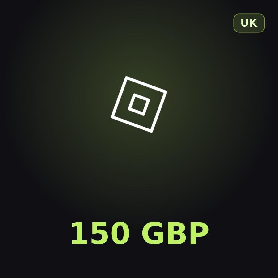 Подарочная карта Roblox 150 GBP (Великобритания)