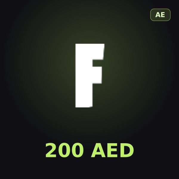 Подарочная карта Fortnite 200 AED (ОАЭ)