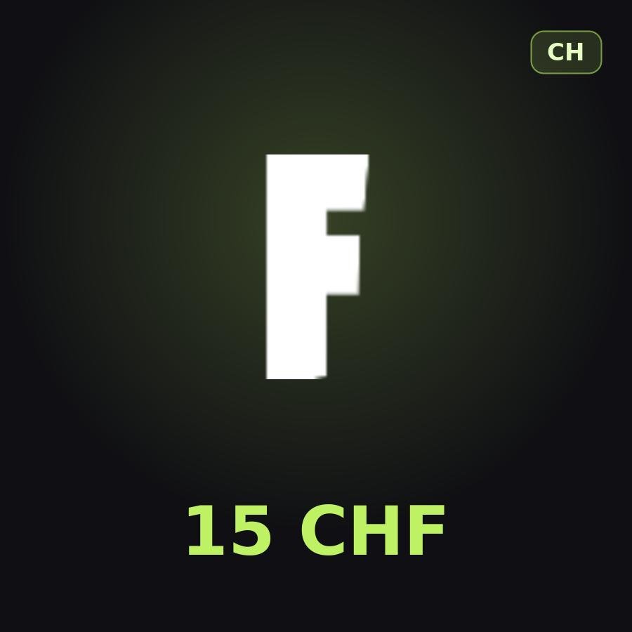 Подарочная карта Fortnite 15 CHF (Швейцария)