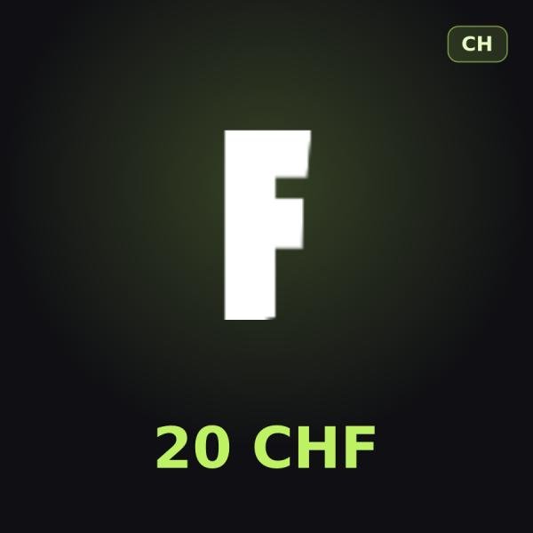 Подарочная карта Fortnite 20 CHF (Швейцария)