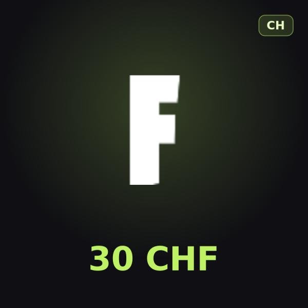 Подарочная карта Fortnite 30 CHF (Швейцария)