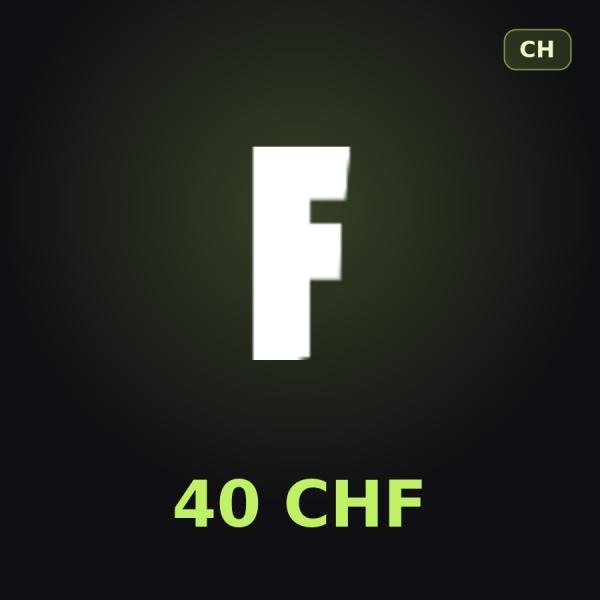Подарочная карта Fortnite 40 CHF (Швейцария)