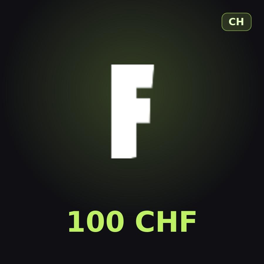 Подарочная карта Fortnite 100 CHF (Швейцария)