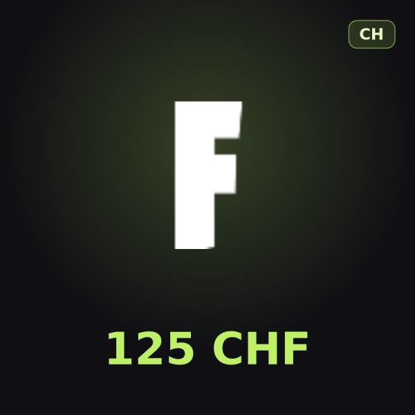 Подарочная карта Fortnite 125 CHF (Швейцария)