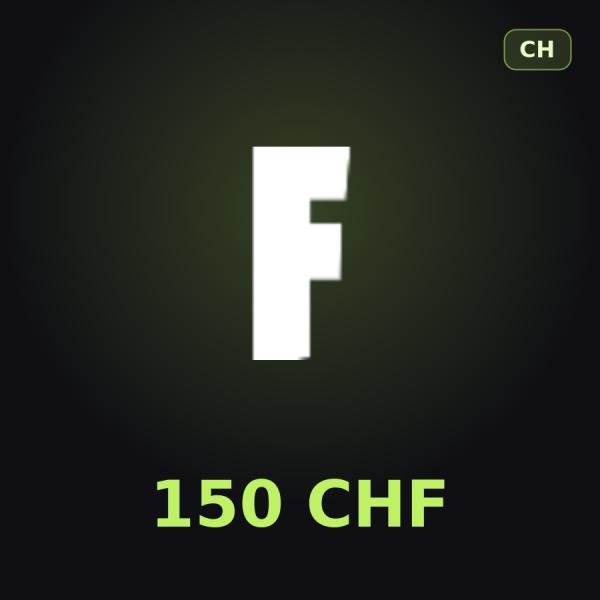 Подарочная карта Fortnite 150 CHF (Швейцария)