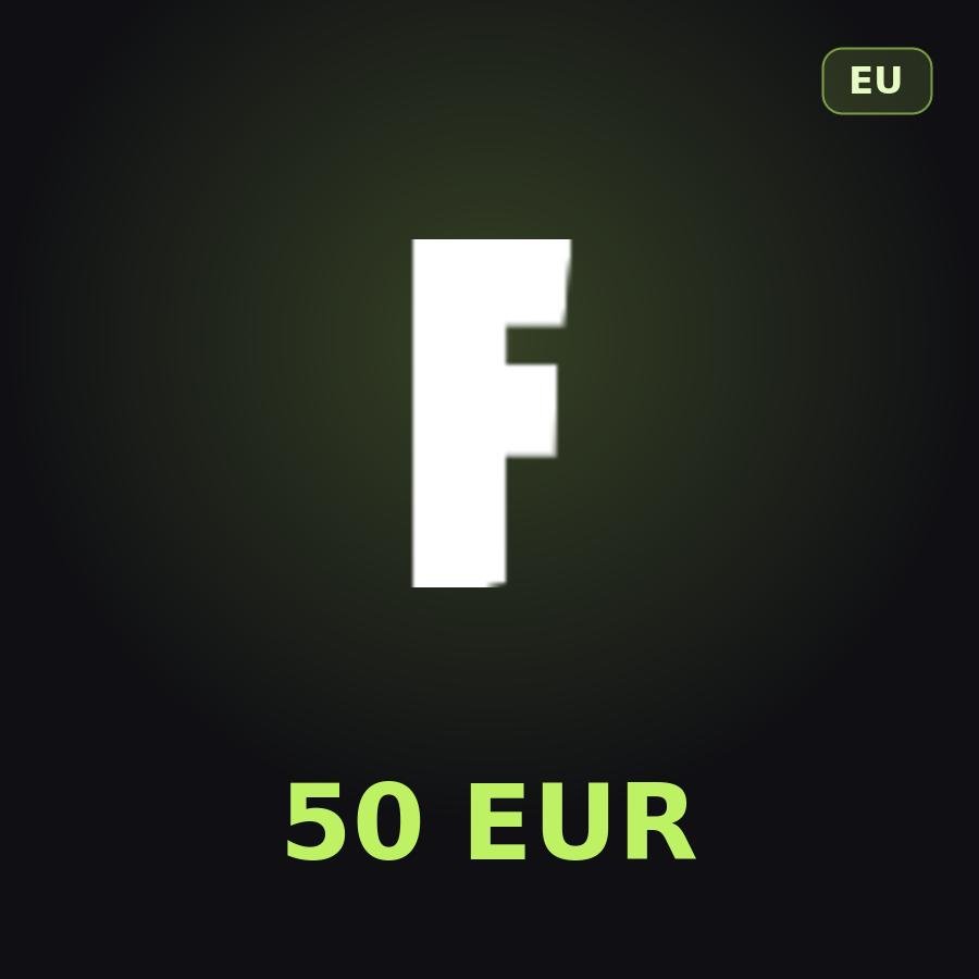 Подарочная карта Fortnite 50 EUR (Европа)