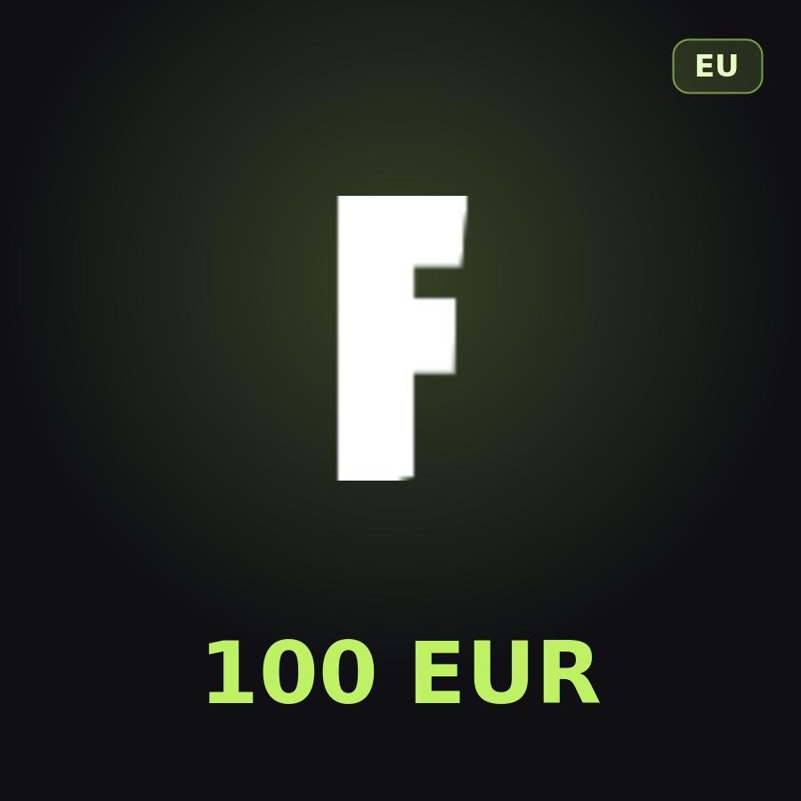 Подарочная карта Fortnite 100 EUR (Европа)