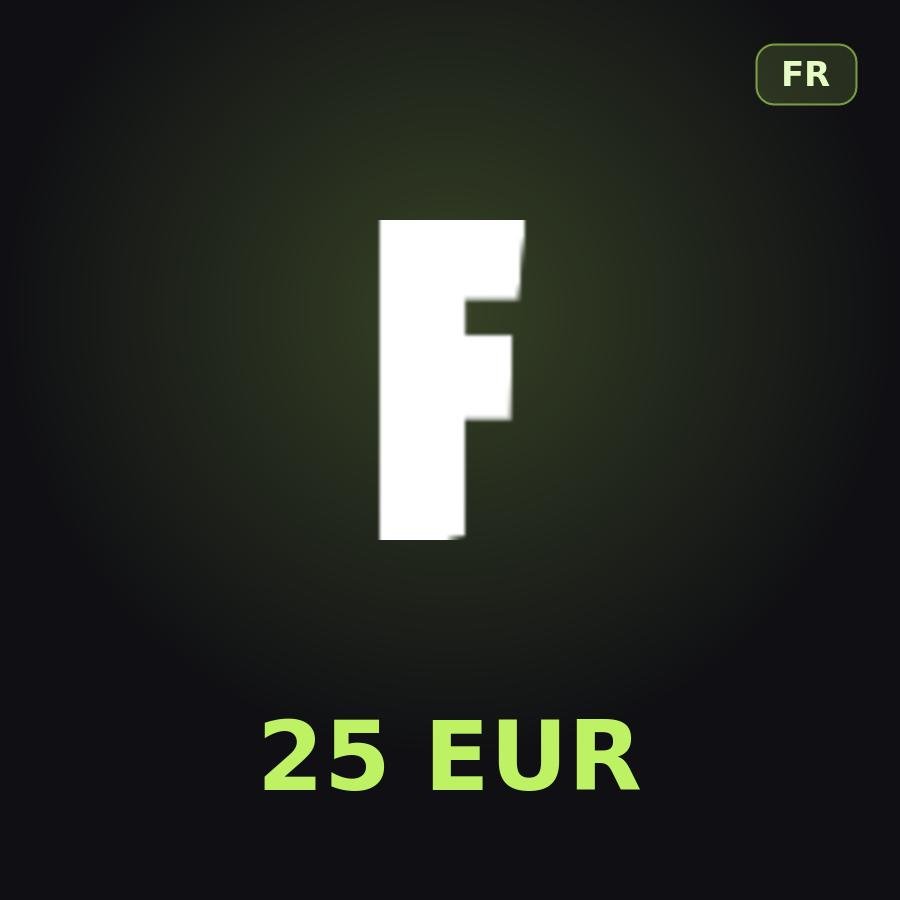 Подарочная карта Fortnite 25 EUR (Франция)