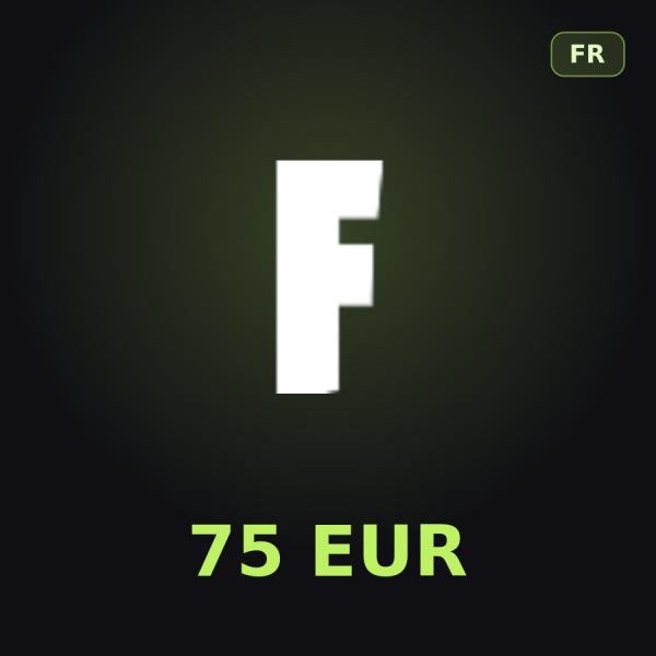 Подарочная карта Fortnite 75 EUR (Франция)