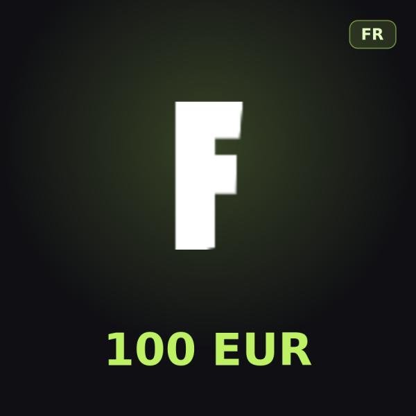 Подарочная карта Fortnite 100 EUR (Франция)