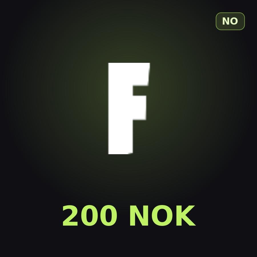 Подарочная карта Fortnite 200 NOK (Норвегия)
