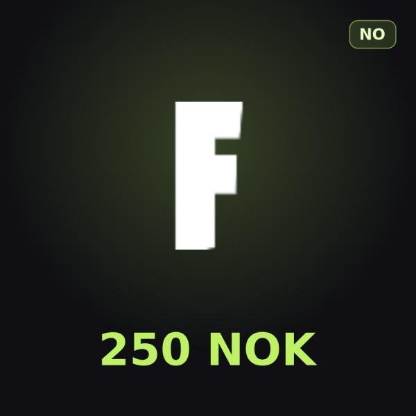Подарочная карта Fortnite 250 NOK (Норвегия)