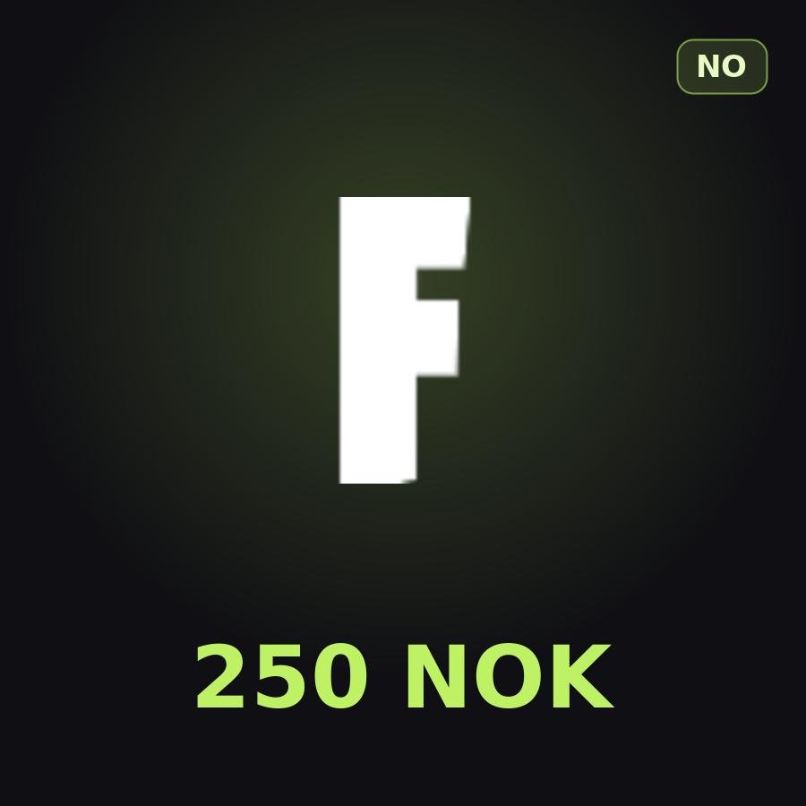 Подарочная карта Fortnite 250 NOK (Норвегия)