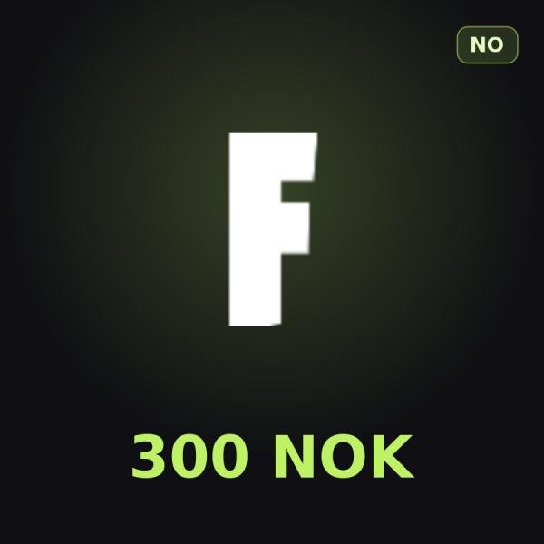 Подарочная карта Fortnite 300 NOK (Норвегия)