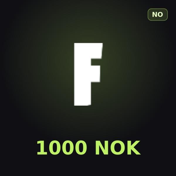 Подарочная карта Fortnite 1000 NOK (Норвегия)
