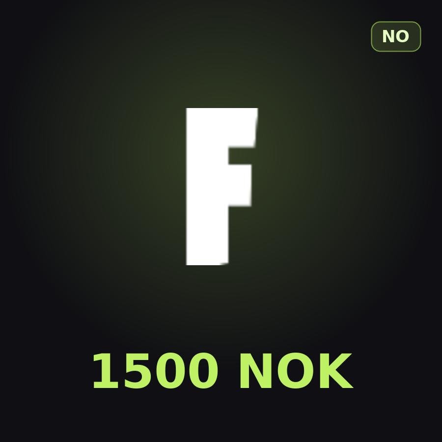 Подарочная карта Fortnite 1500 NOK (Норвегия)