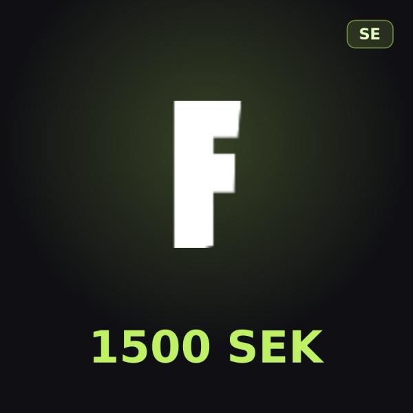 Подарочная карта Fortnite 1500 SEK (Швеция)
