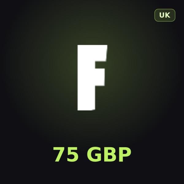 Подарочная карта Fortnite 75 GBP (Великобритания)