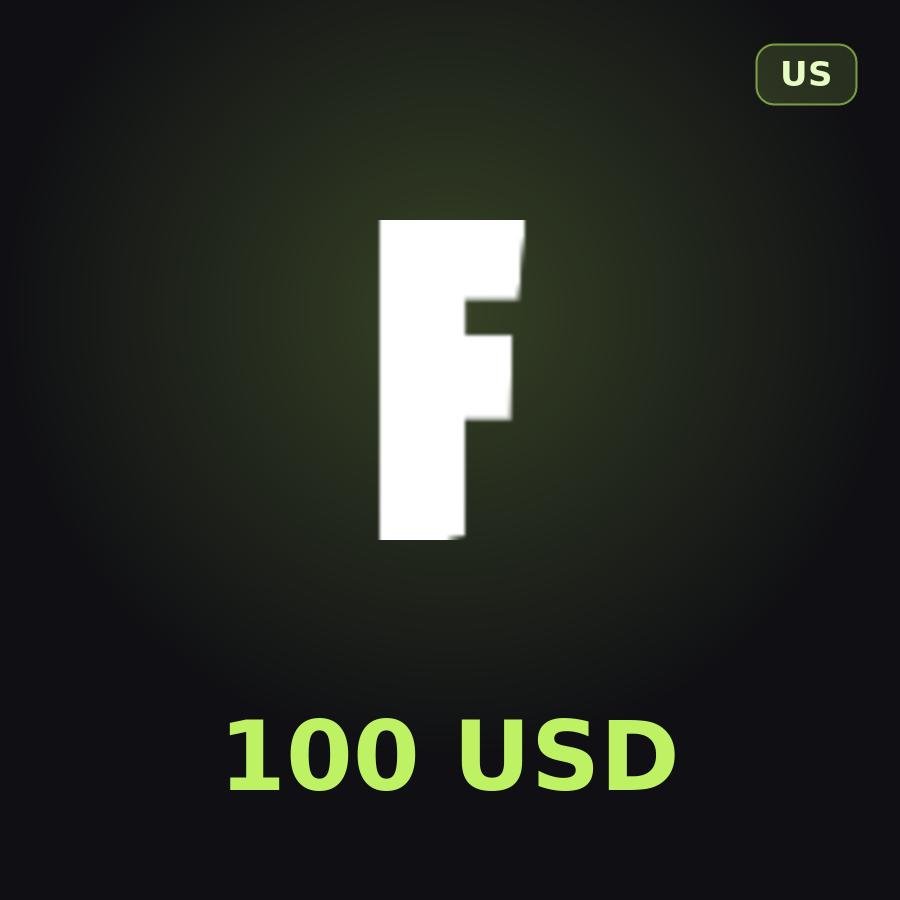 Подарочная карта Fortnite 100 USD (США)