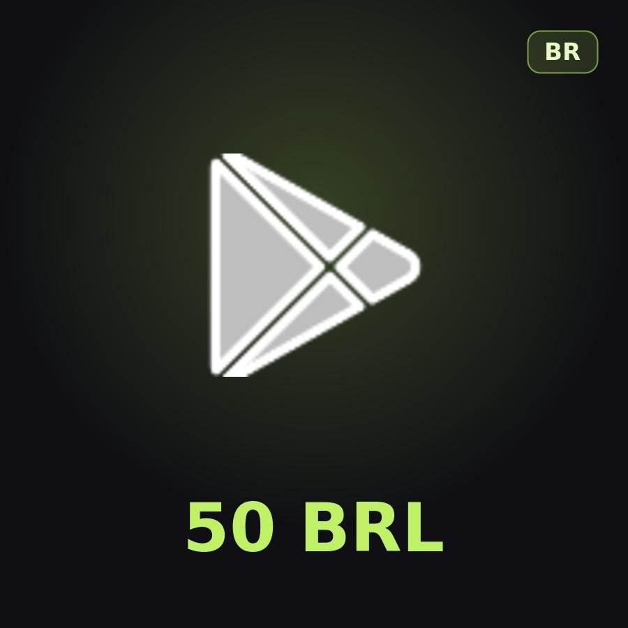Подарочная карта Google Play 50 BRL (Бразилия)
