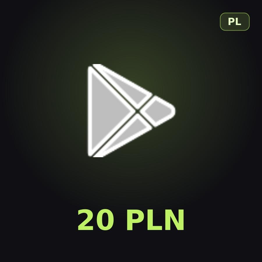 Подарочная карта Google Play 20 PLN (Польша)