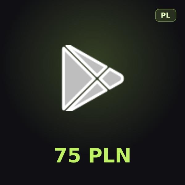 Подарочная карта Google Play 75 PLN (Польша)