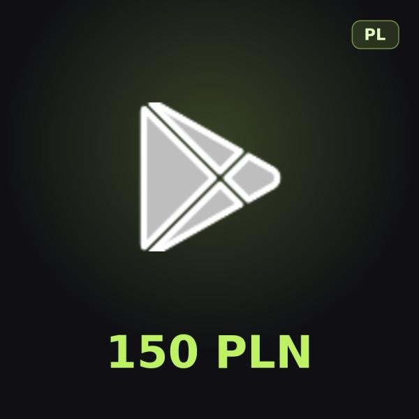 Подарочная карта Google Play 150 PLN (Польша)