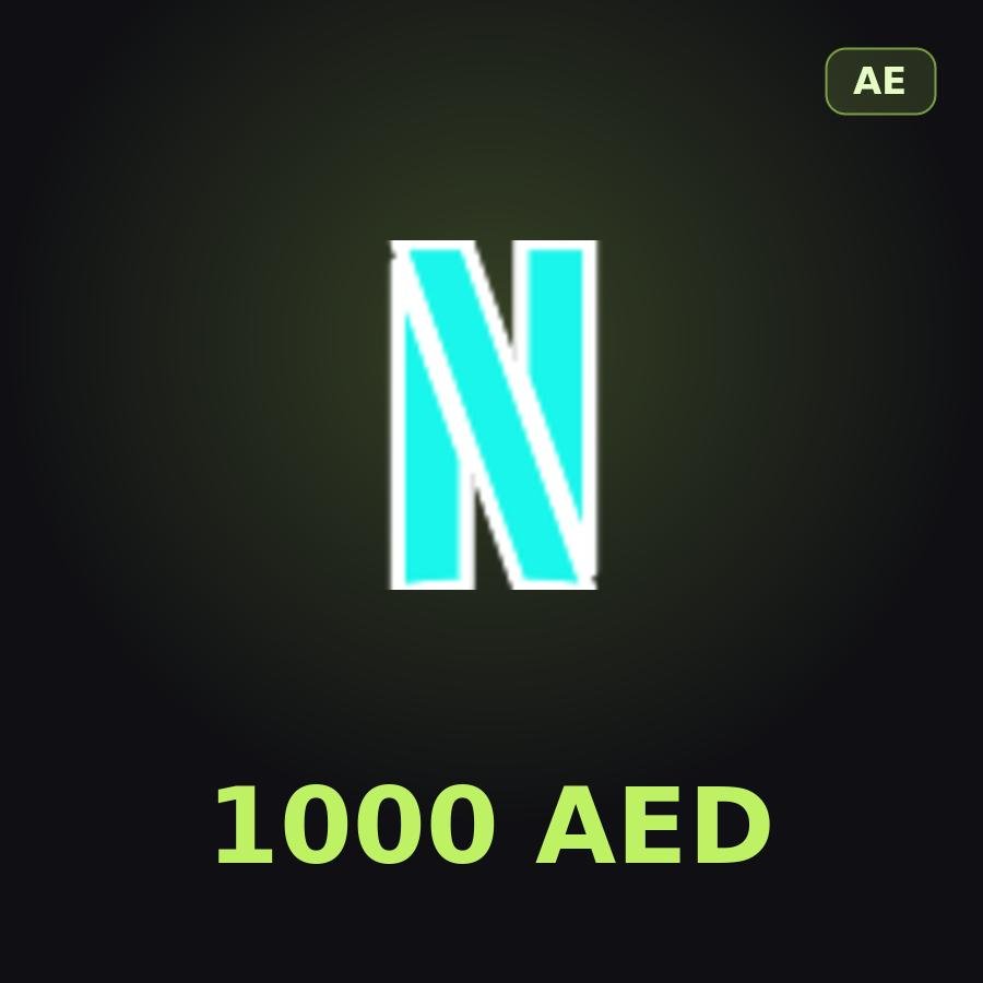 Подарочная карта Netflix 1000 AED (ОАЭ)