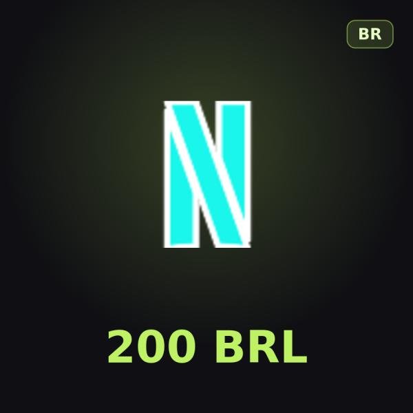 Подарочная карта Netflix 200 BRL (Бразилия)