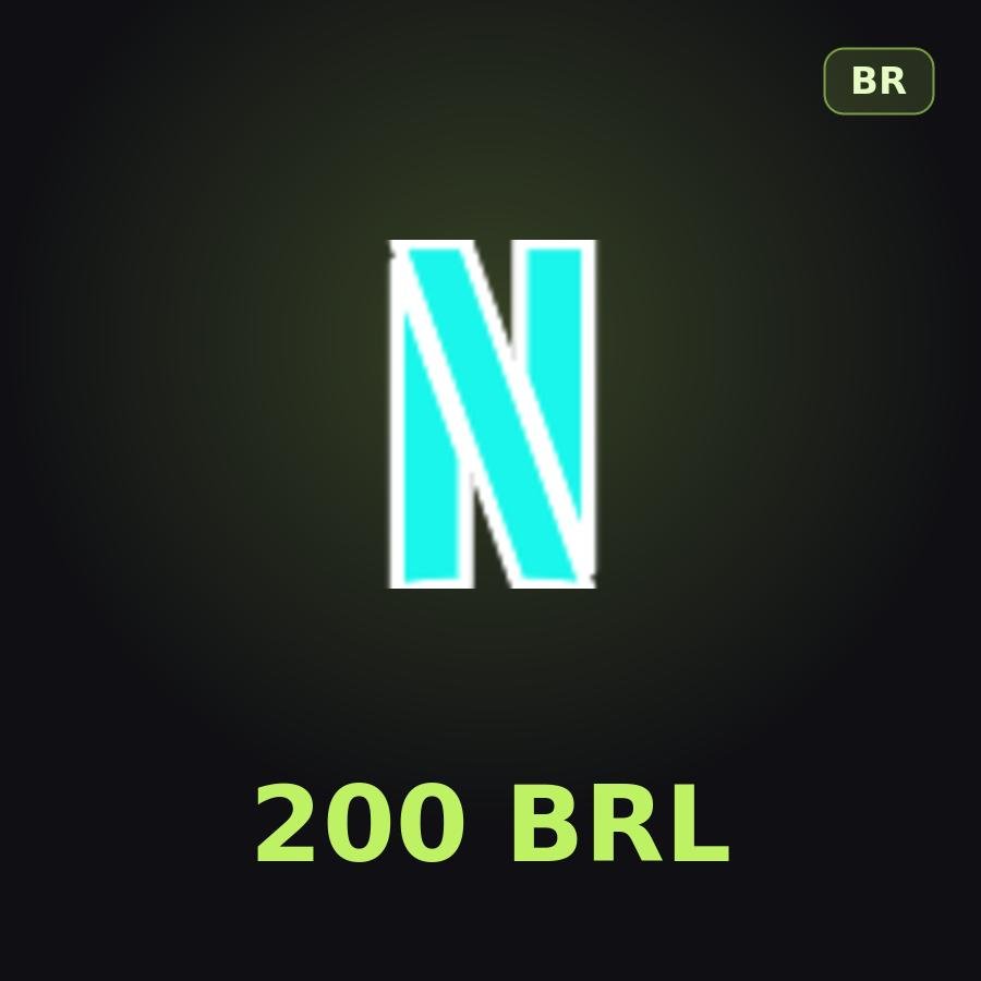 Подарочная карта Netflix 200 BRL (Бразилия)