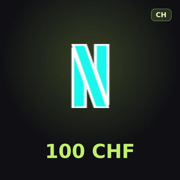 Подарочная карта Netflix 100 CHF (Швейцария)