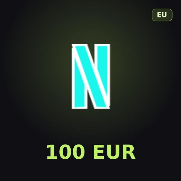Подарочная карта Netflix 100 EUR (Европа)