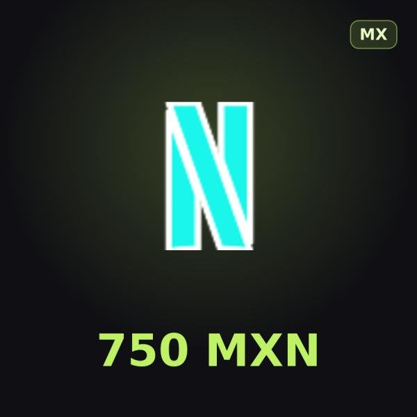 Подарочная карта Netflix 750 MXN (Мексика)