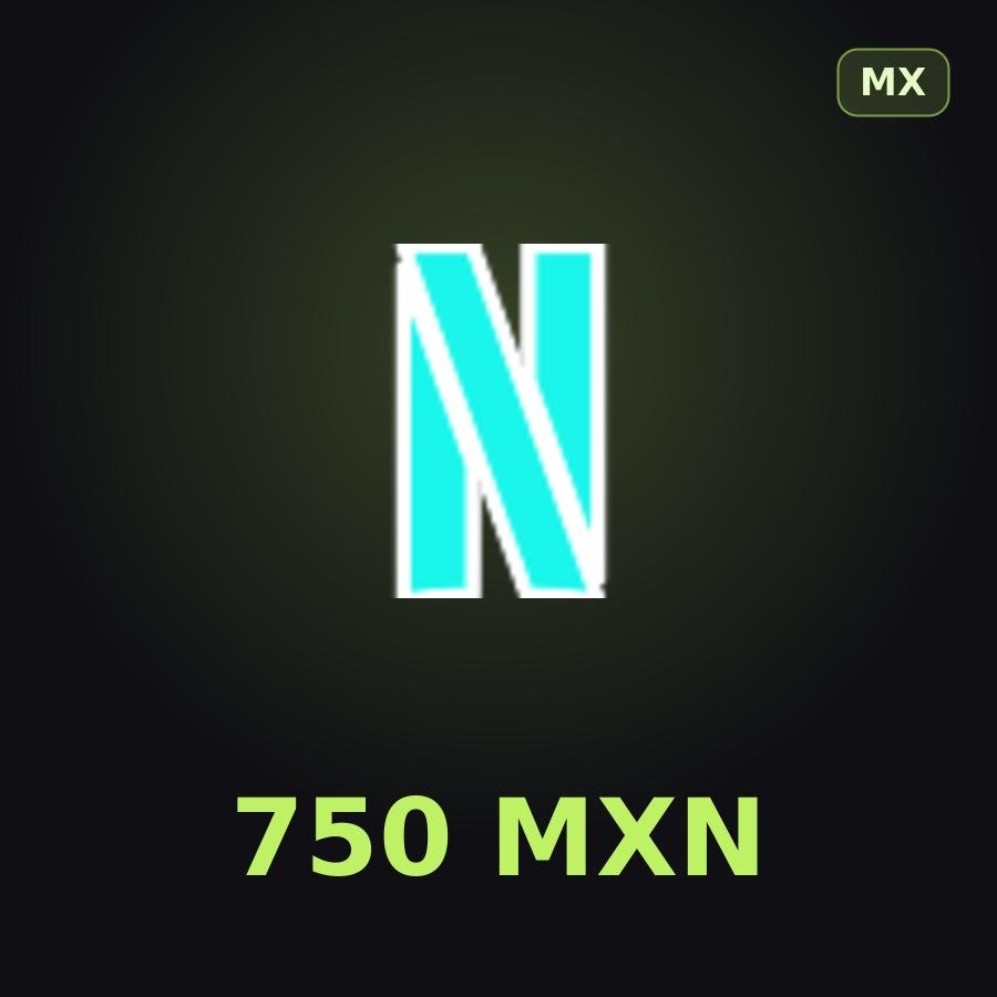 Подарочная карта Netflix 750 MXN (Мексика)