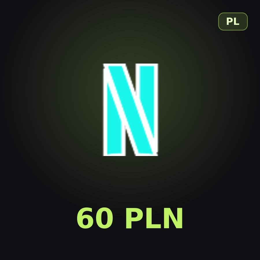 Подарочная карта Netflix 60 PLN (Польша)