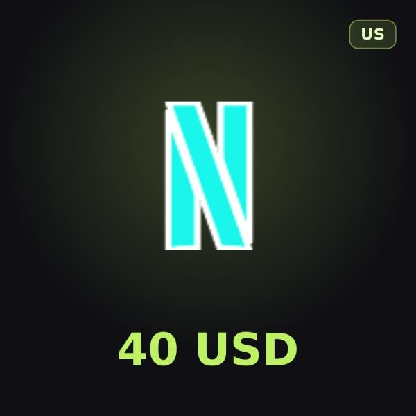 Подарочная карта Netflix 40 USD (США)
