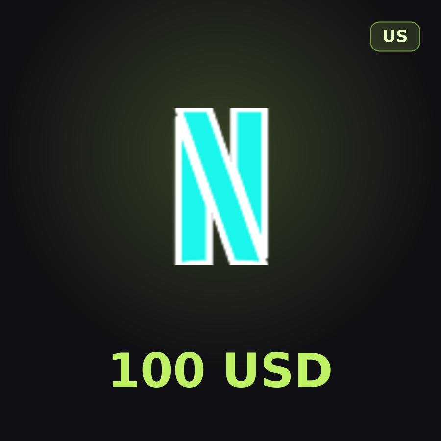 Подарочная карта Netflix 100 USD (США)
