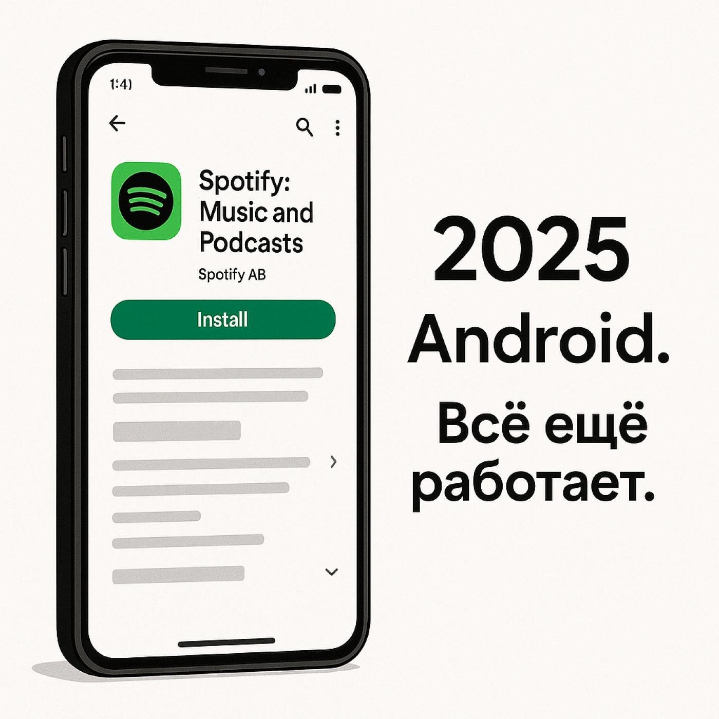 Как скачать Spotify на Android в 2026 году: инструкция для РФ