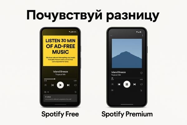 Зачем нужен Spotify Premium - 5 плюсов перед бесплатной версией
