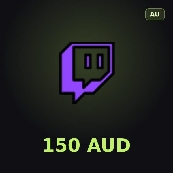 Подарочная карта Twitch 150 AUD (Австралия)