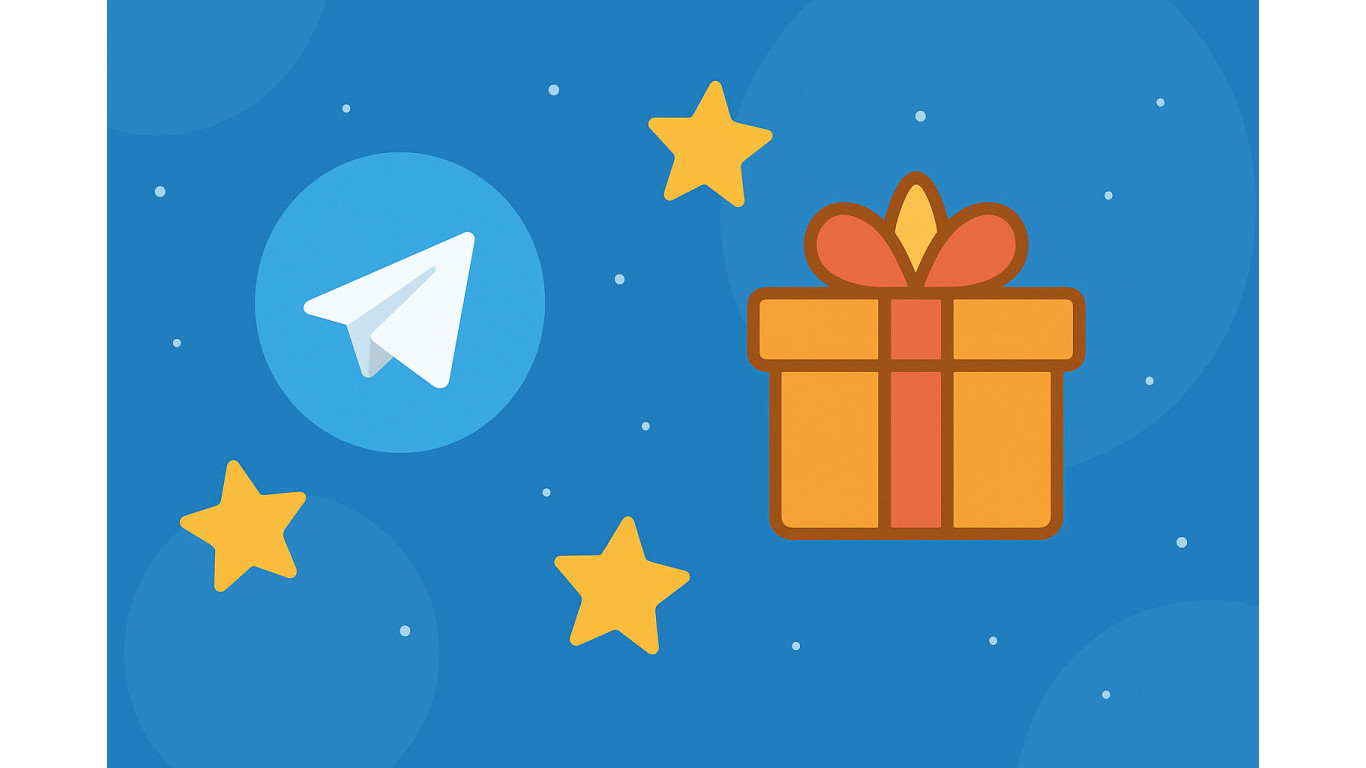 Подарки за звезды в Telegram: что это и как их дарить?