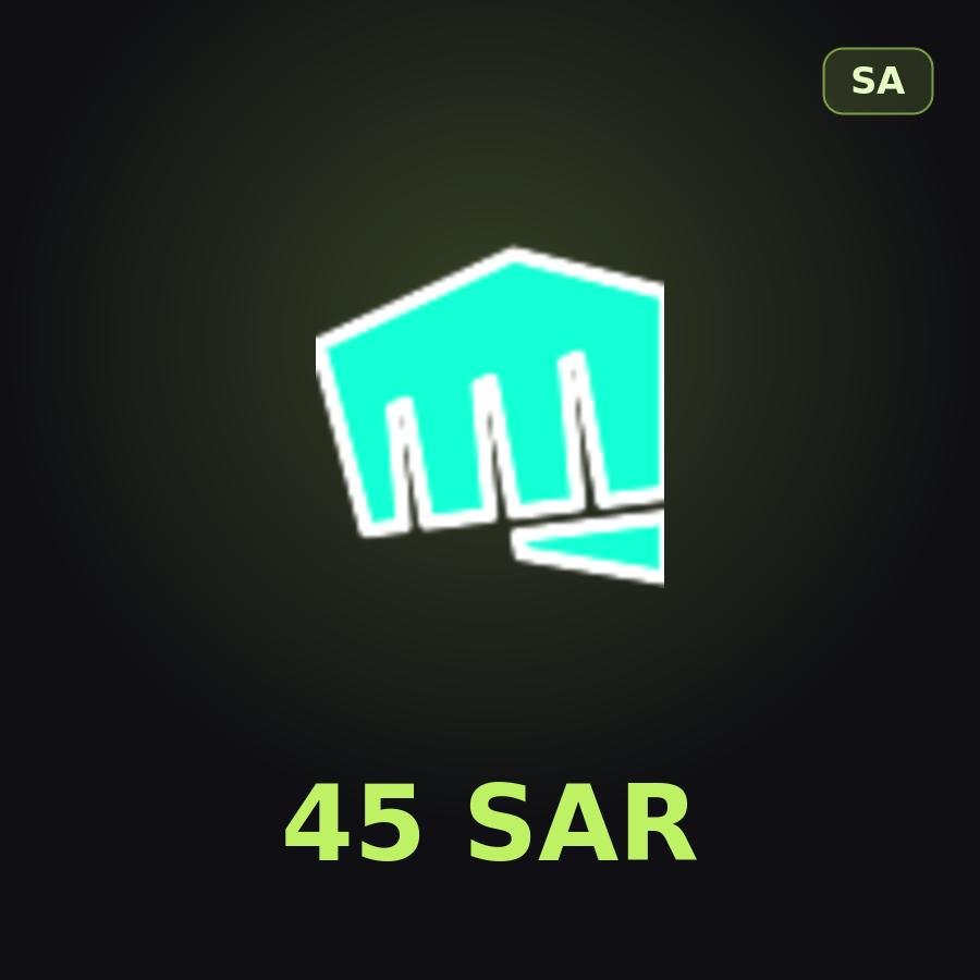 Карта Riot Cash 45 SAR (Саудовская Аравия)