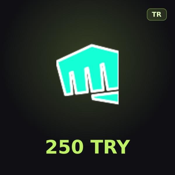 Карта Riot Cash 250 TRY (Турция)