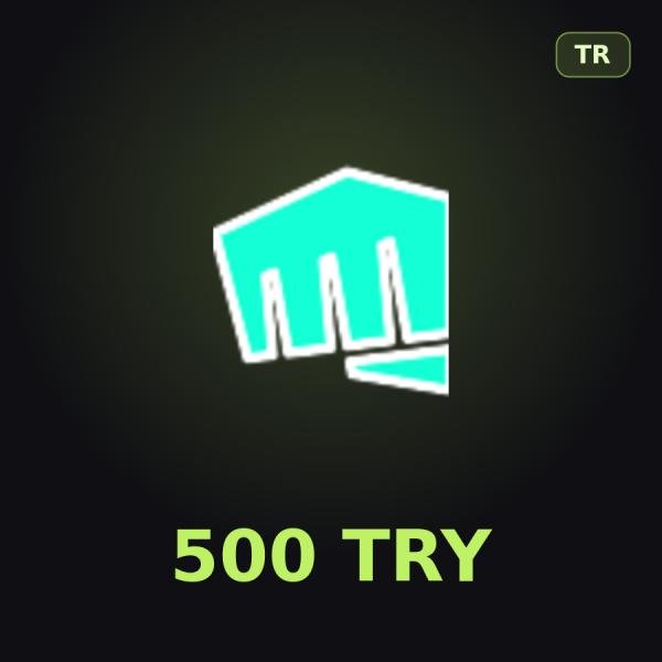 Карта Riot Cash 500 TRY (Турция)