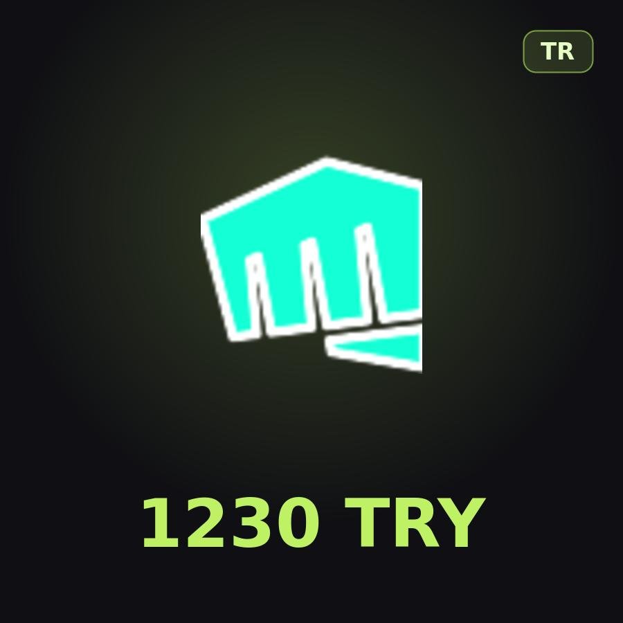 Карта Riot Cash 1230 TRY (Турция)