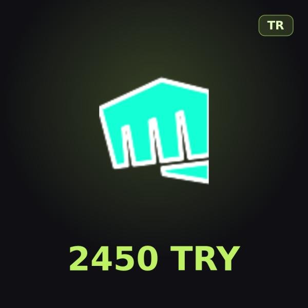 Карта Riot Cash 2450 TRY (Турция)